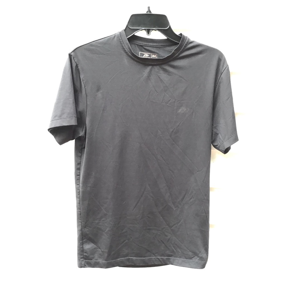 Pro Player Perform Dri Top Mens Sz M Black Activewear Shirt Athletic Sport